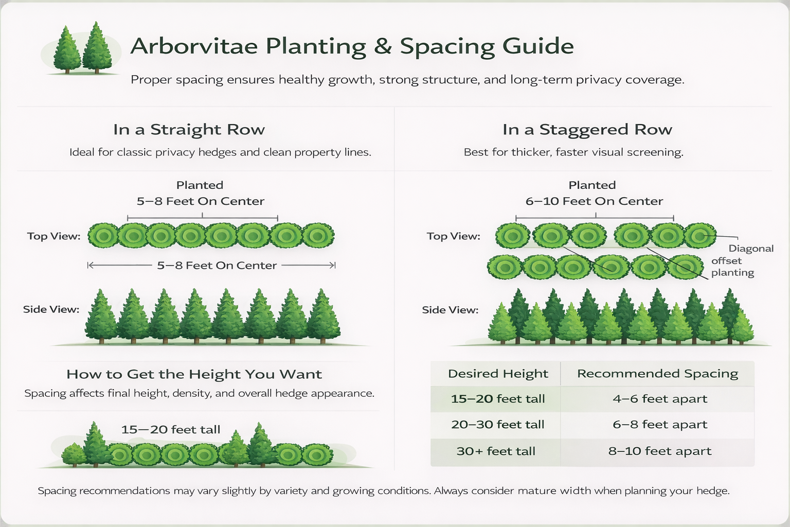 Planting guide
